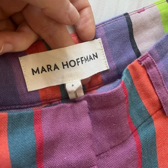 Mara Hoffman “Aura” Geometric Print Pants - Size 4 - Picture 3 of 7